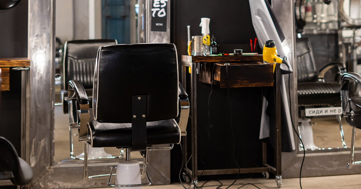 fauteuil de coiffeur